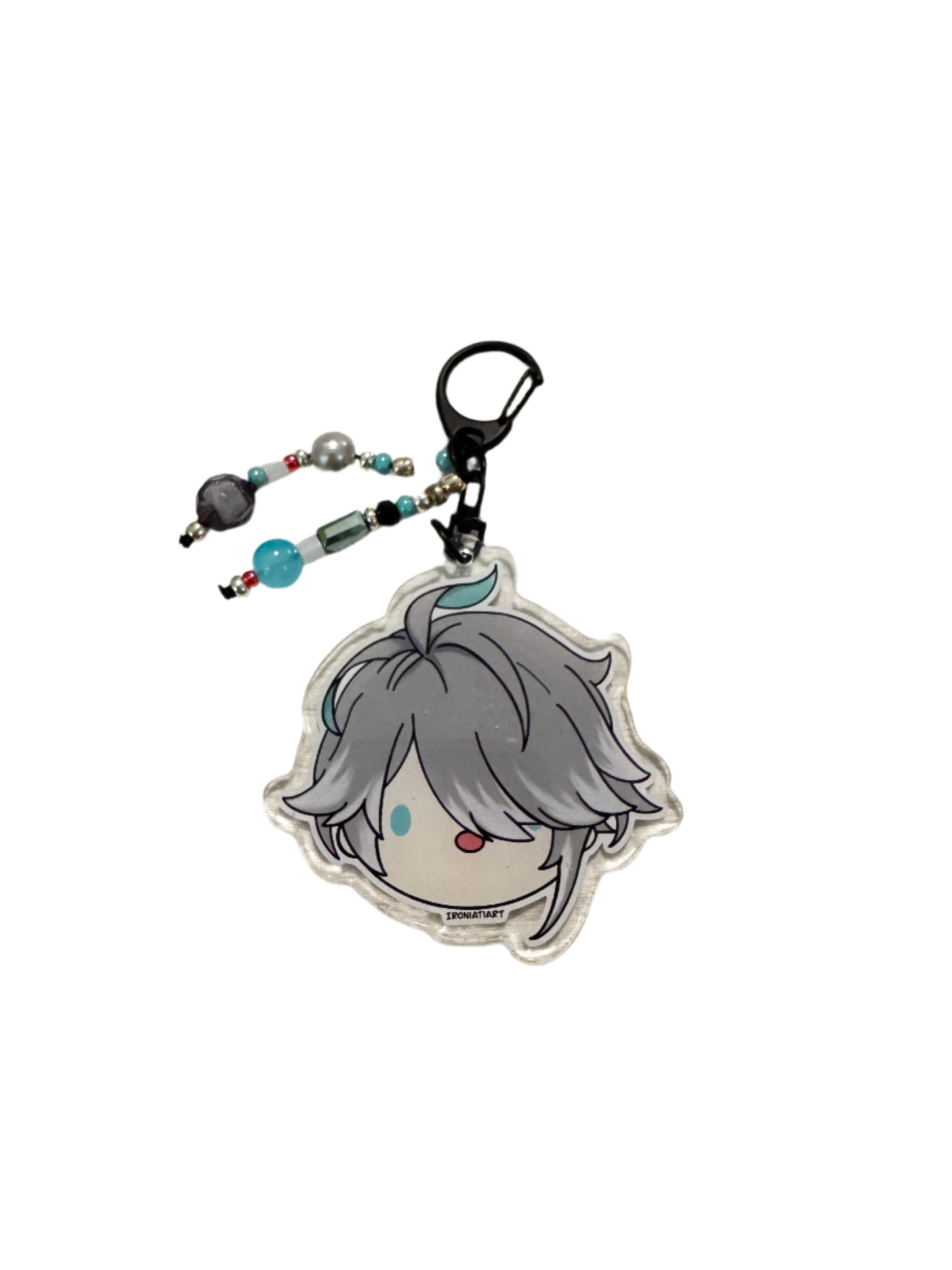 Custom Clear Acrylic Keychains - Genshin Impact