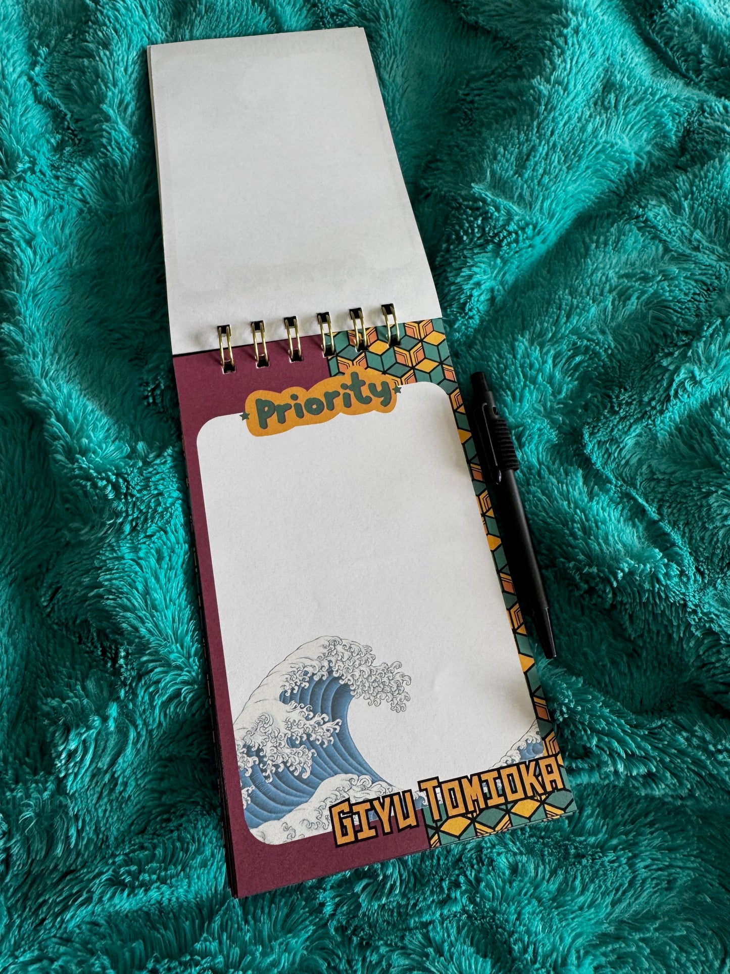 Anime Themed Planners and notepads - Binded