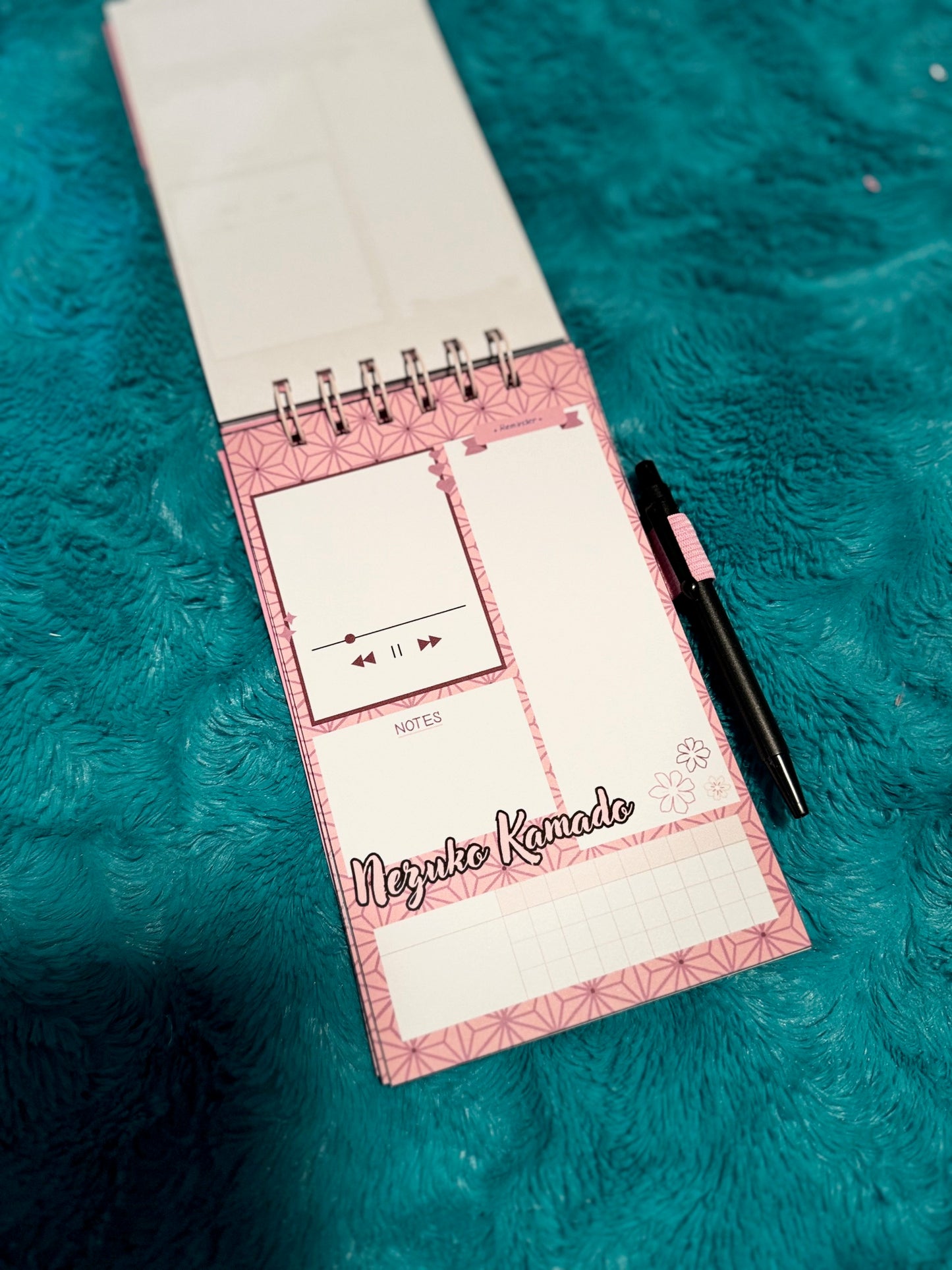 Anime Themed Planners and notepads - Binded