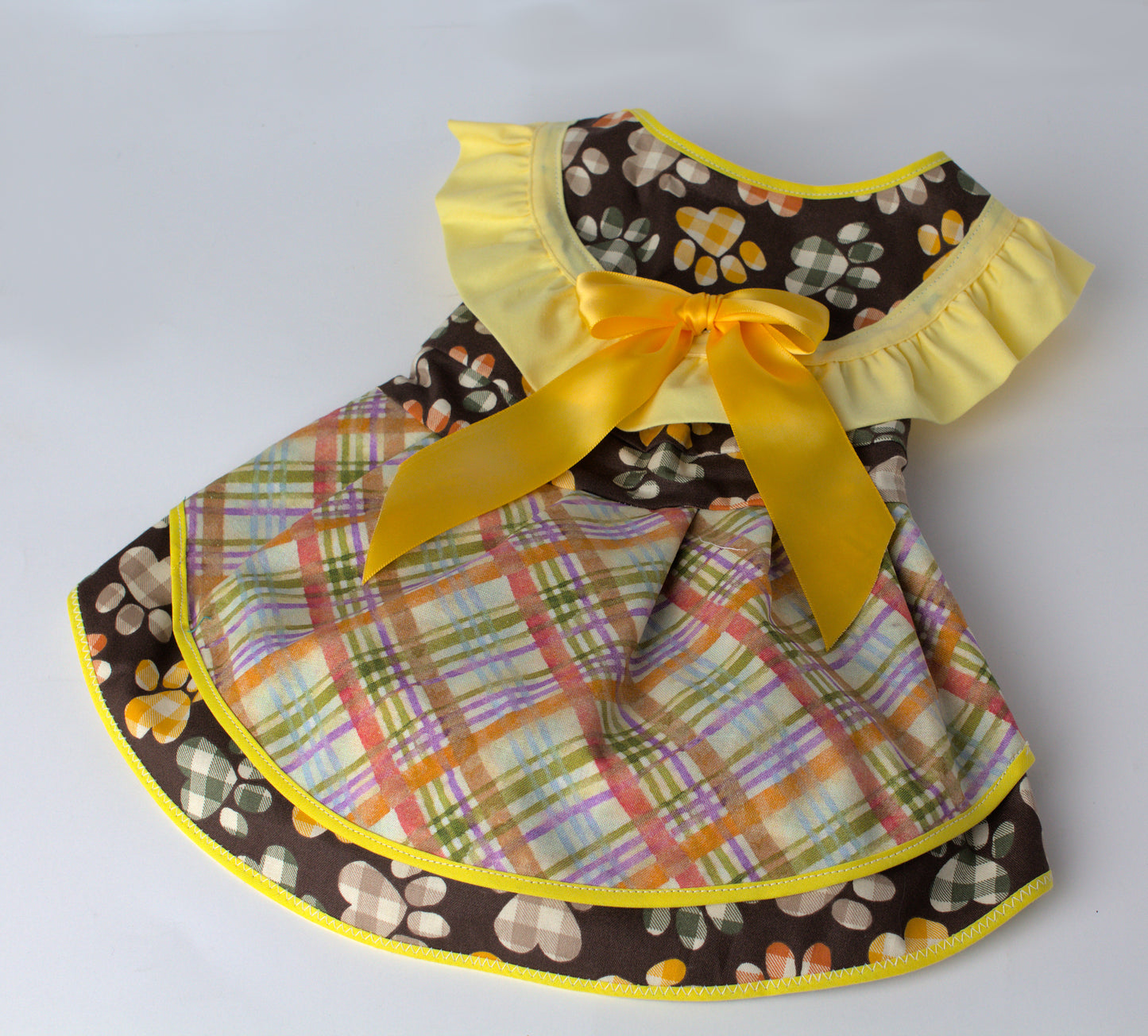 Small Dog - Dress Paw Print