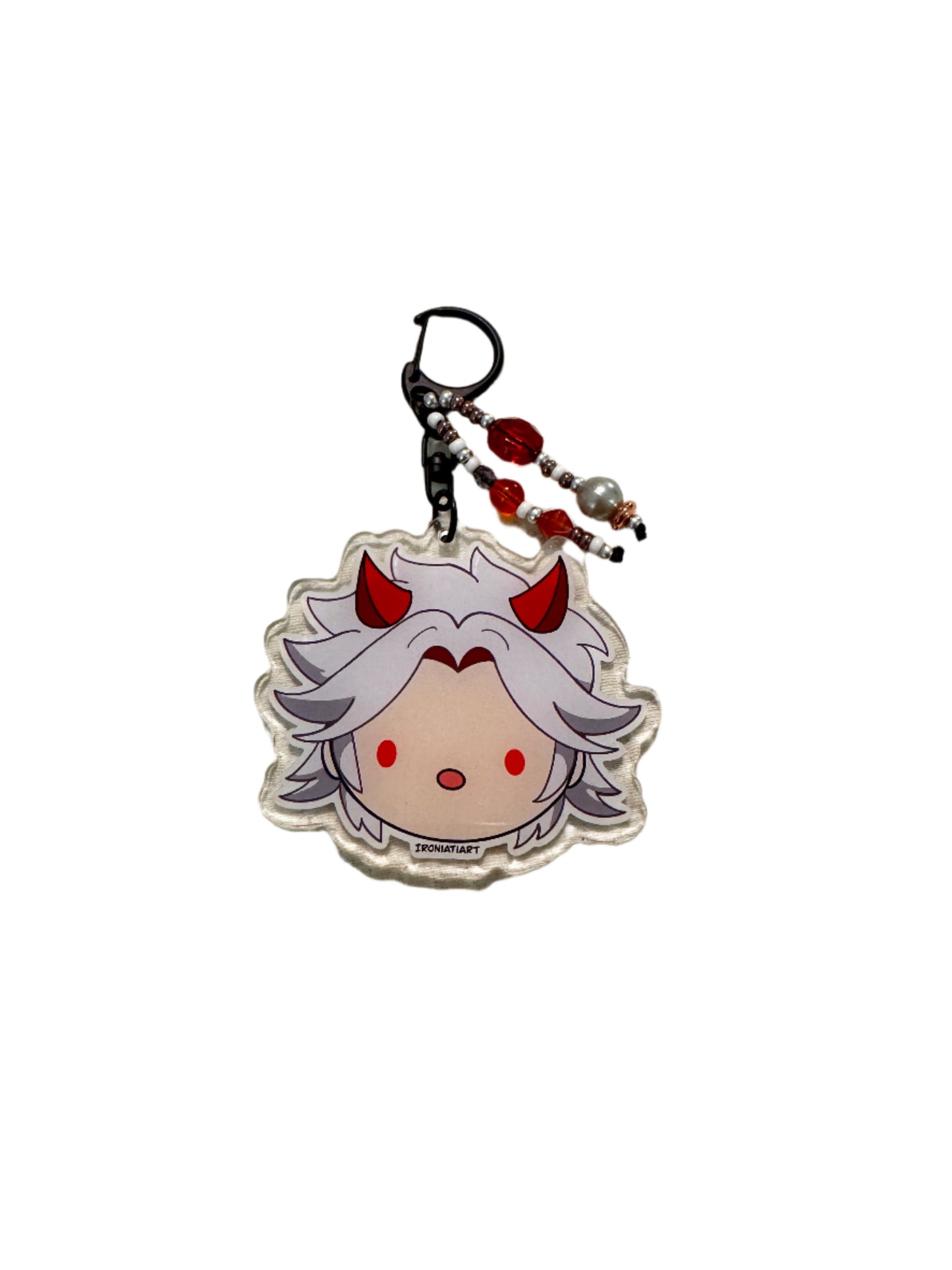 Custom Clear Acrylic Keychains - Genshin Impact