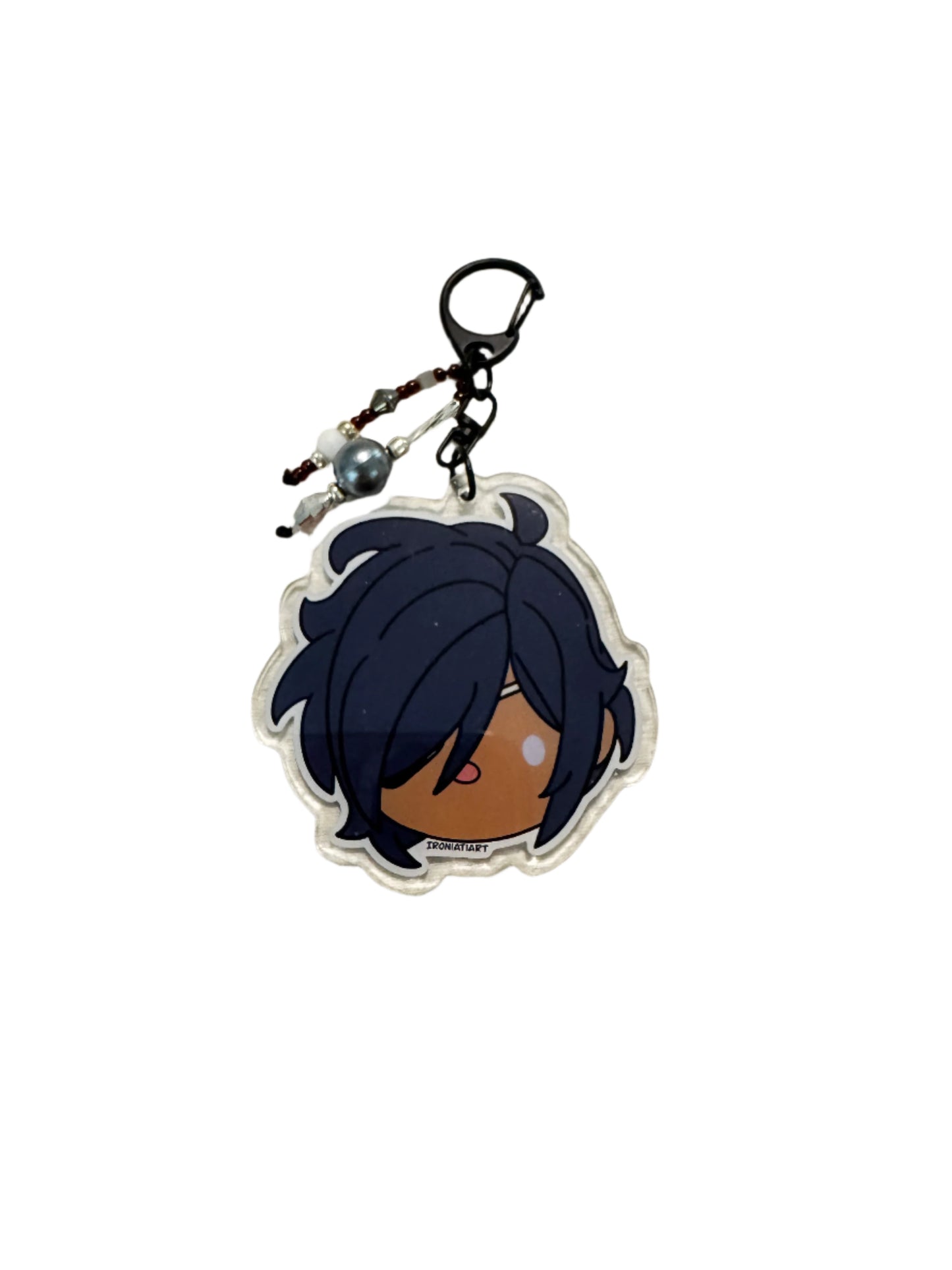 Custom Clear Acrylic Keychains - Genshin Impact