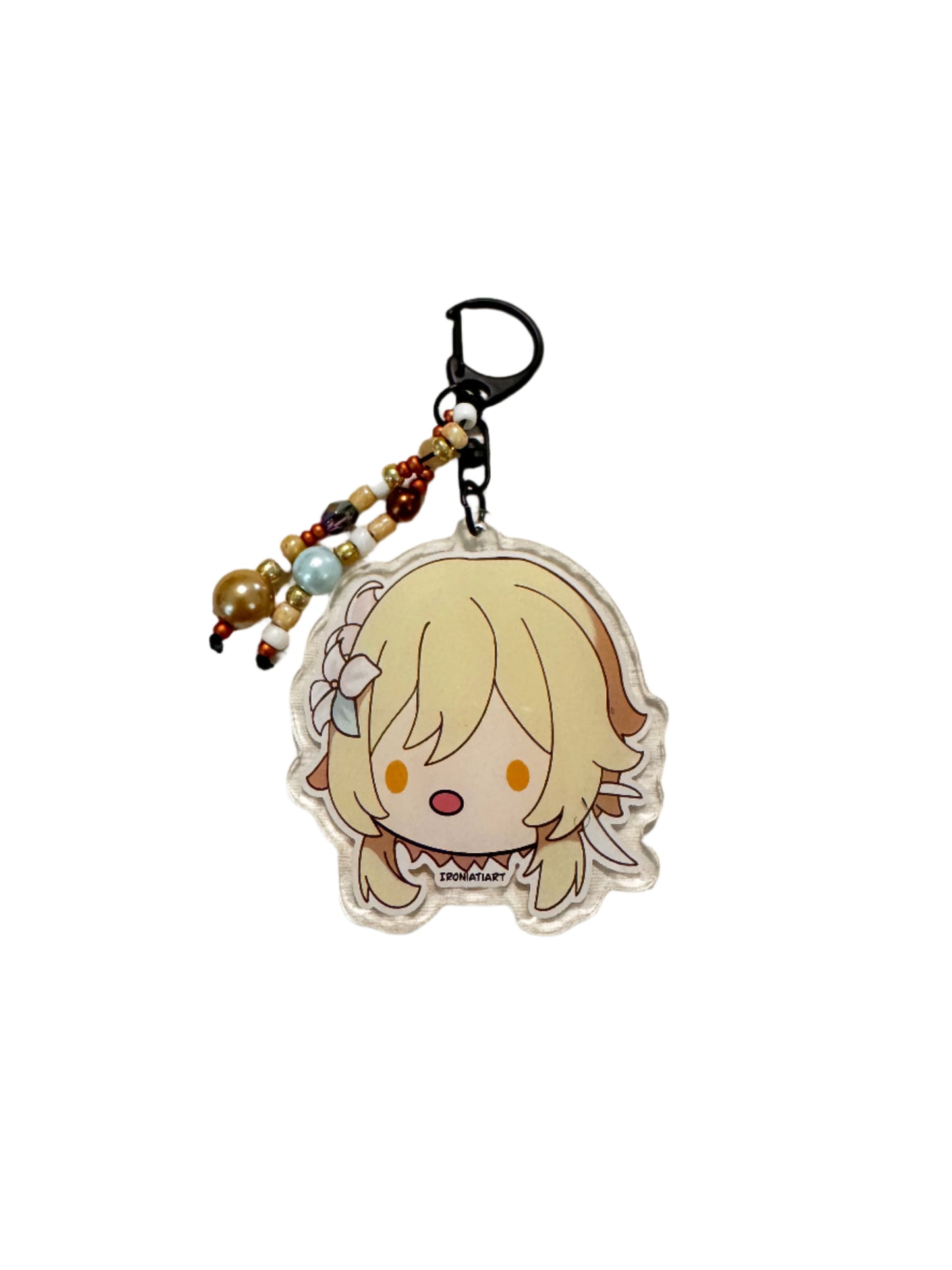 Custom Clear Acrylic Keychains - Genshin Impact
