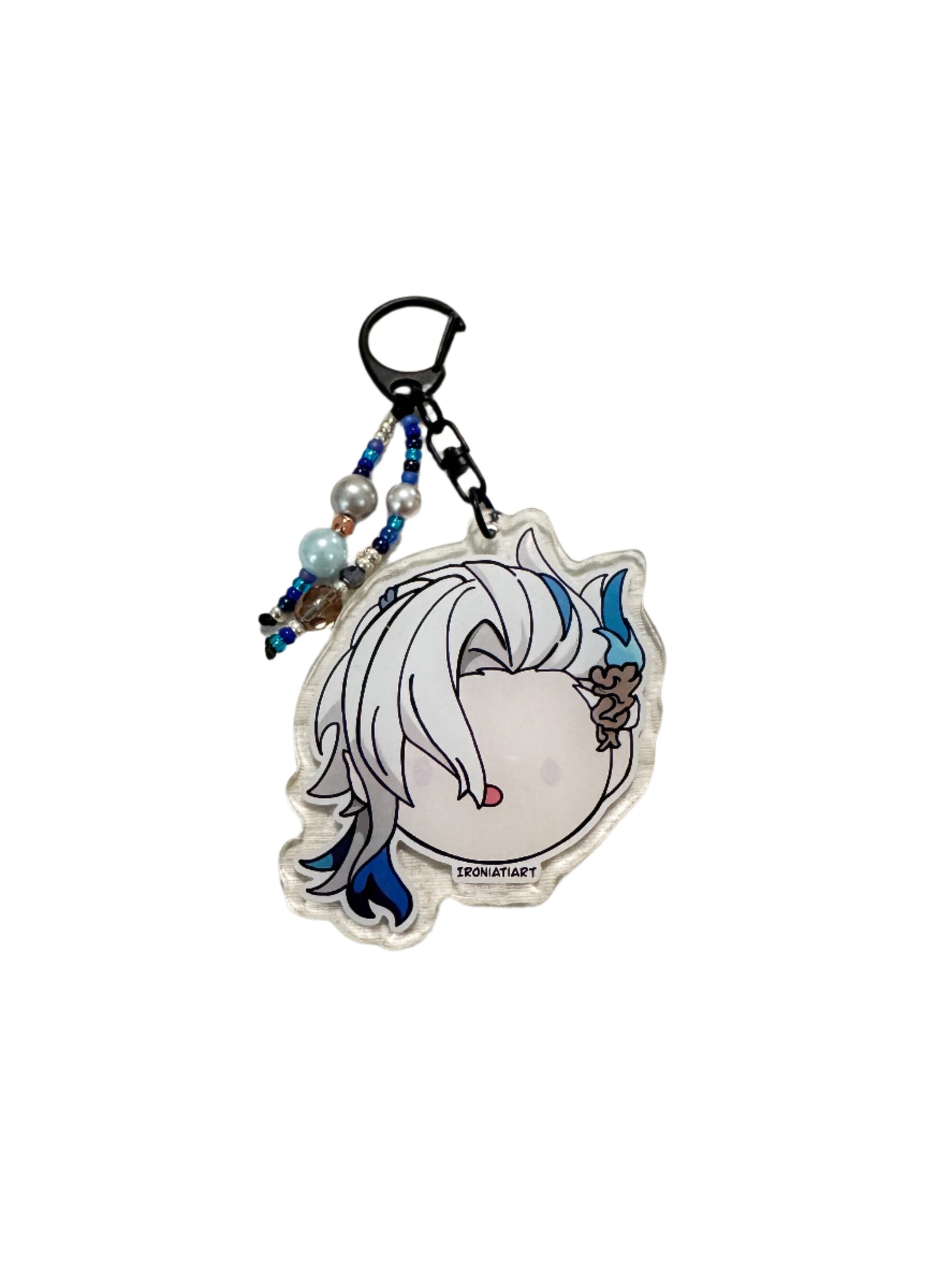 Custom Clear Acrylic Keychains - Genshin Impact
