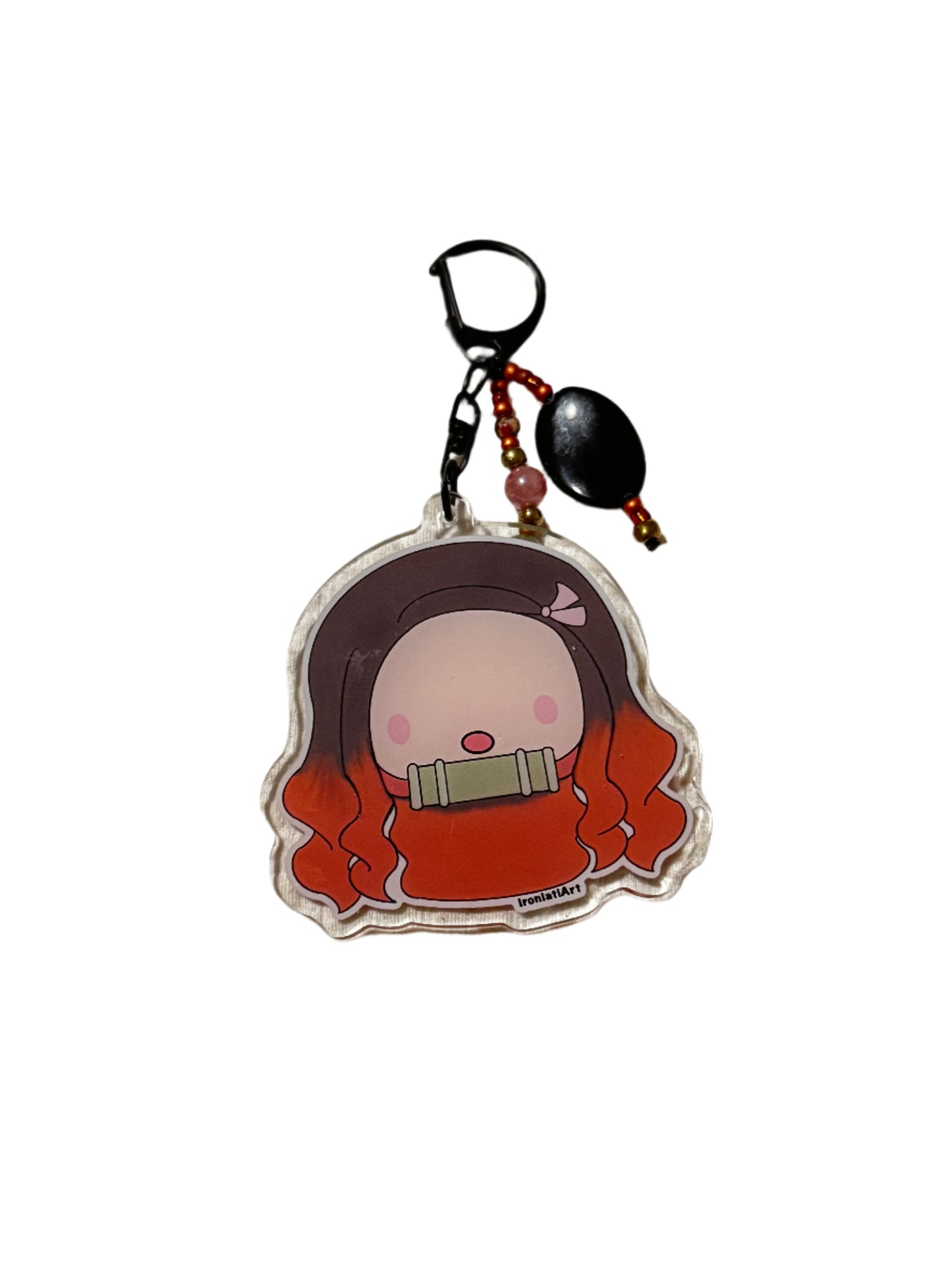 Custom Clear Acrylic Keychains - Demon Slayer