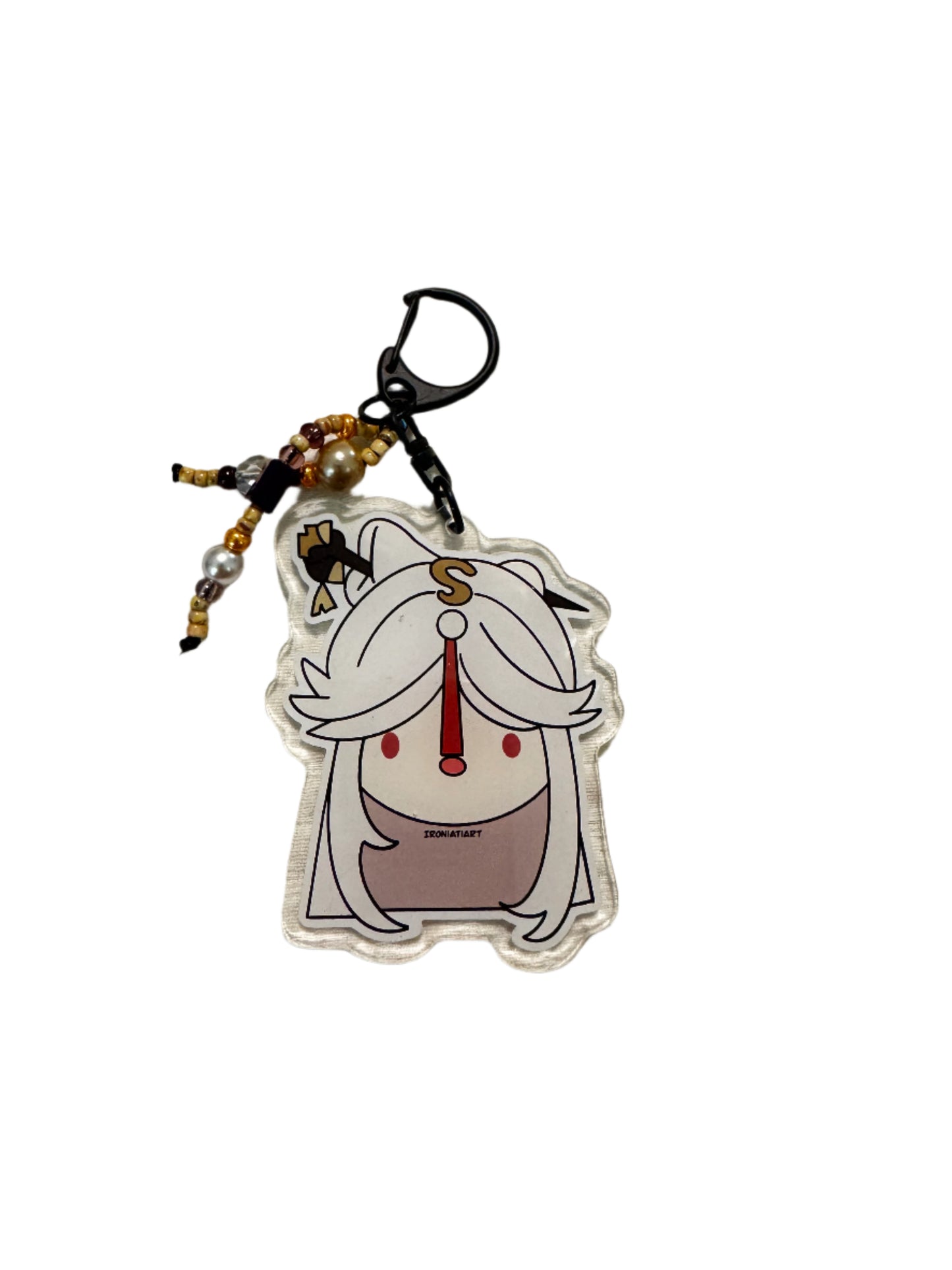Custom Clear Acrylic Keychains - Genshin Impact