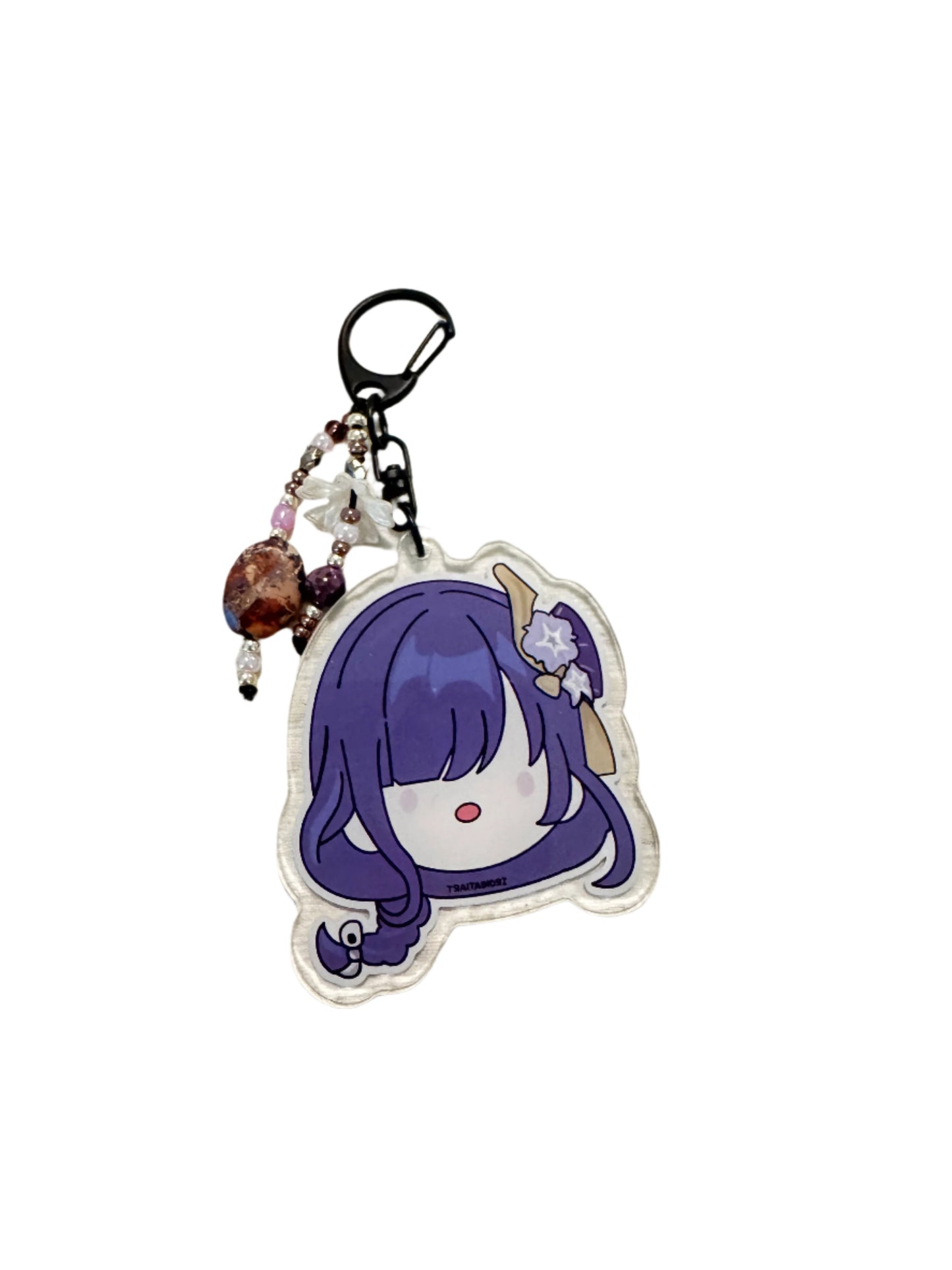 Custom Clear Acrylic Keychains - Genshin Impact