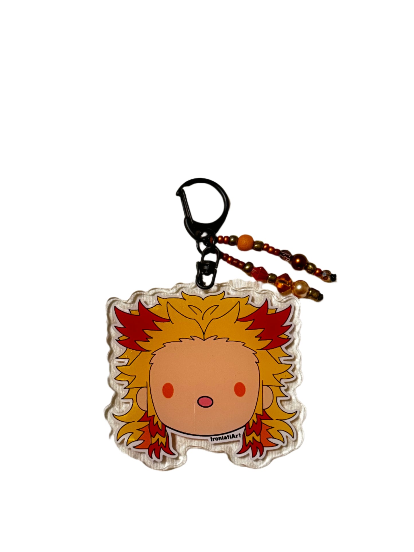 Custom Clear Acrylic Keychains - Demon Slayer