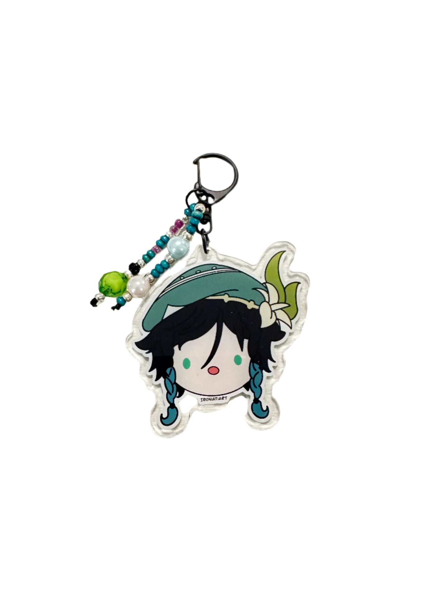 Custom Clear Acrylic Keychains - Genshin Impact