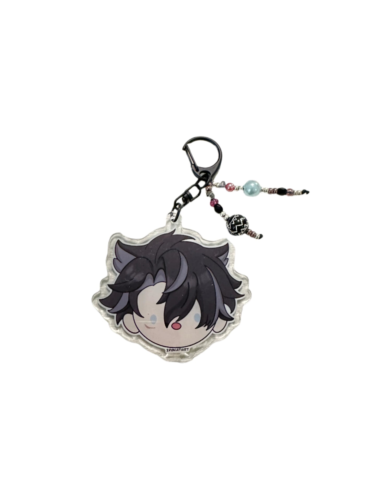 Custom Clear Acrylic Keychains - Genshin Impact