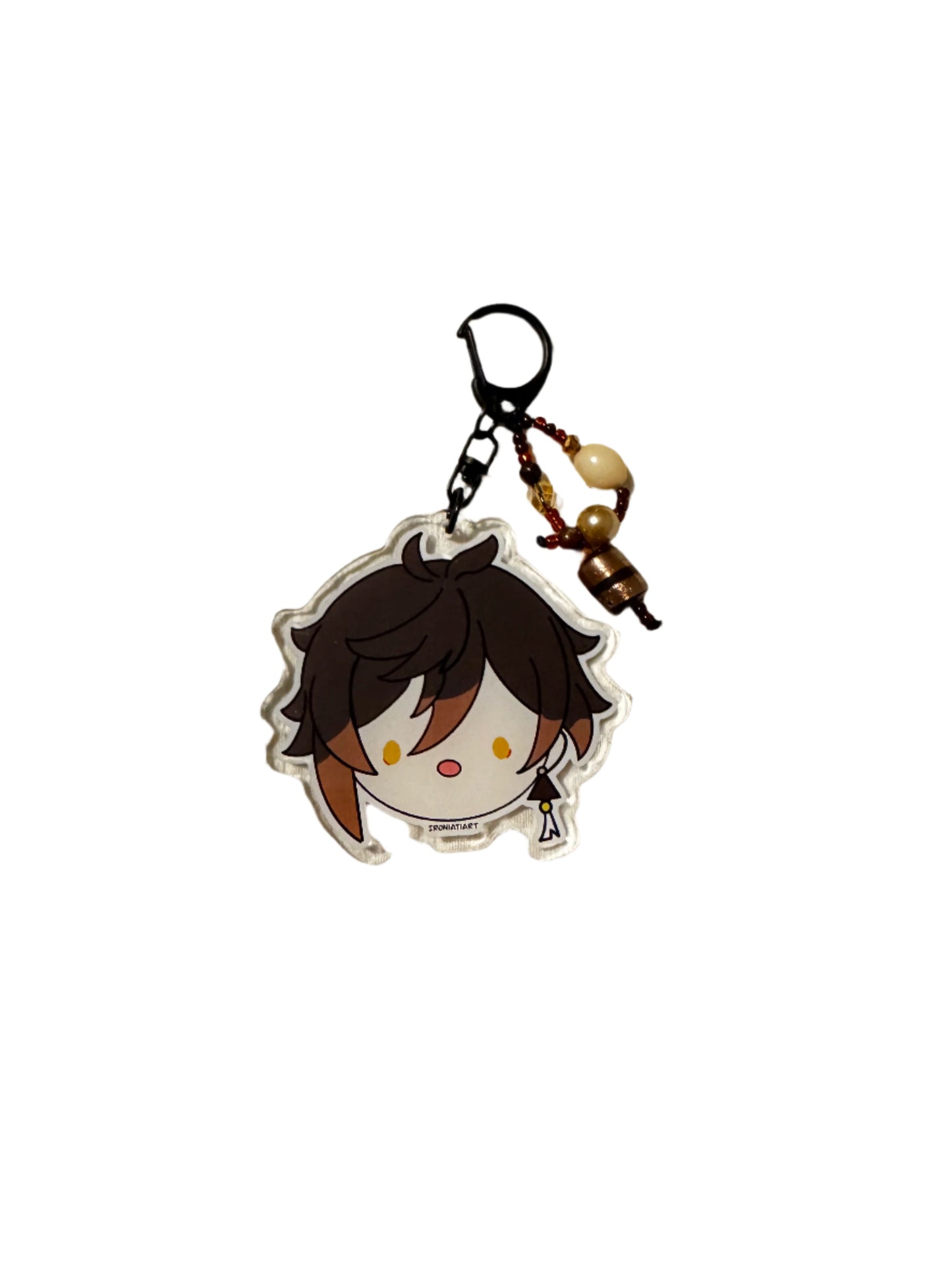 Custom Clear Acrylic Keychains - Genshin Impact