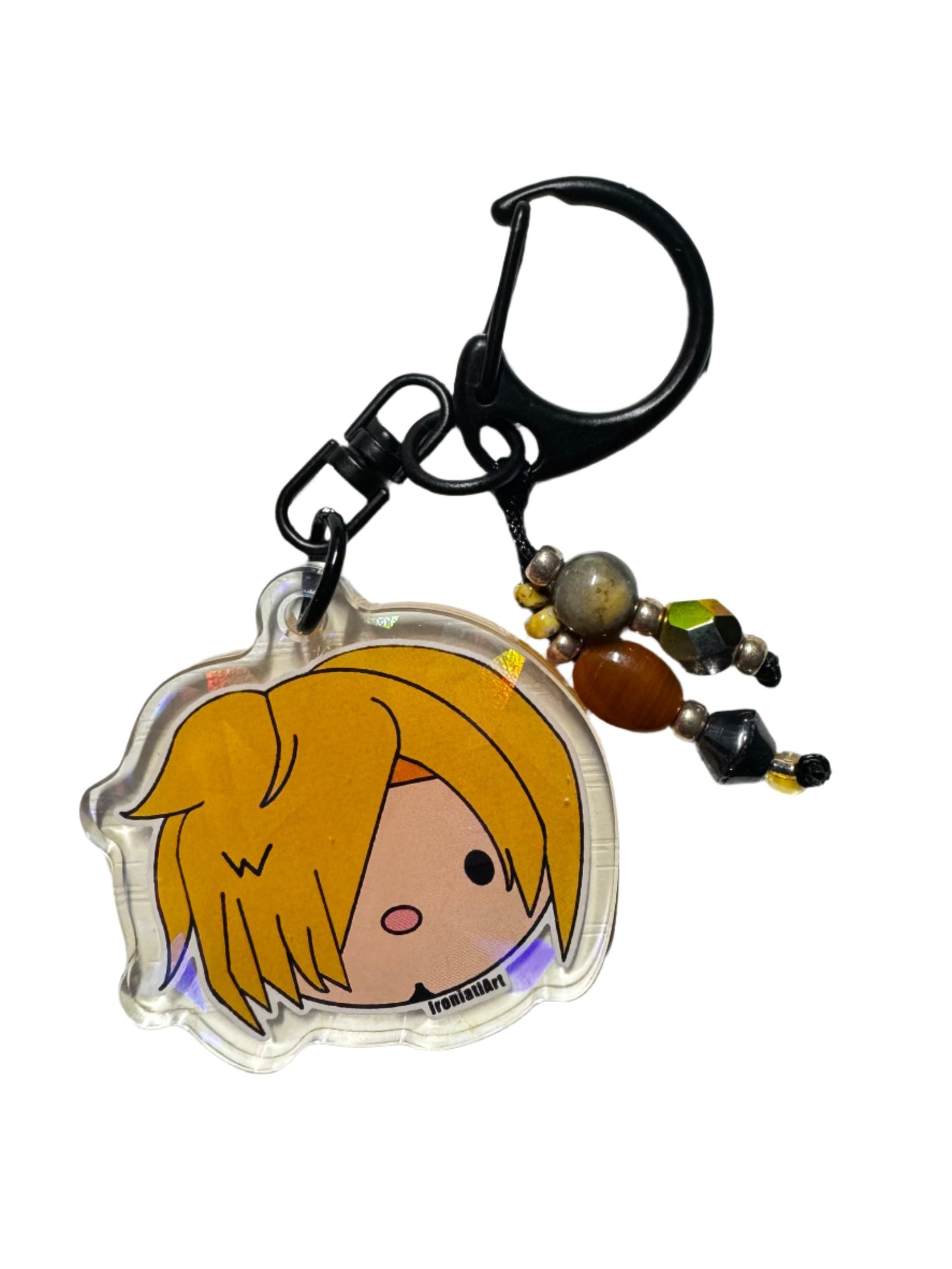 Custom Clear Acrylic Keychains - One Piece