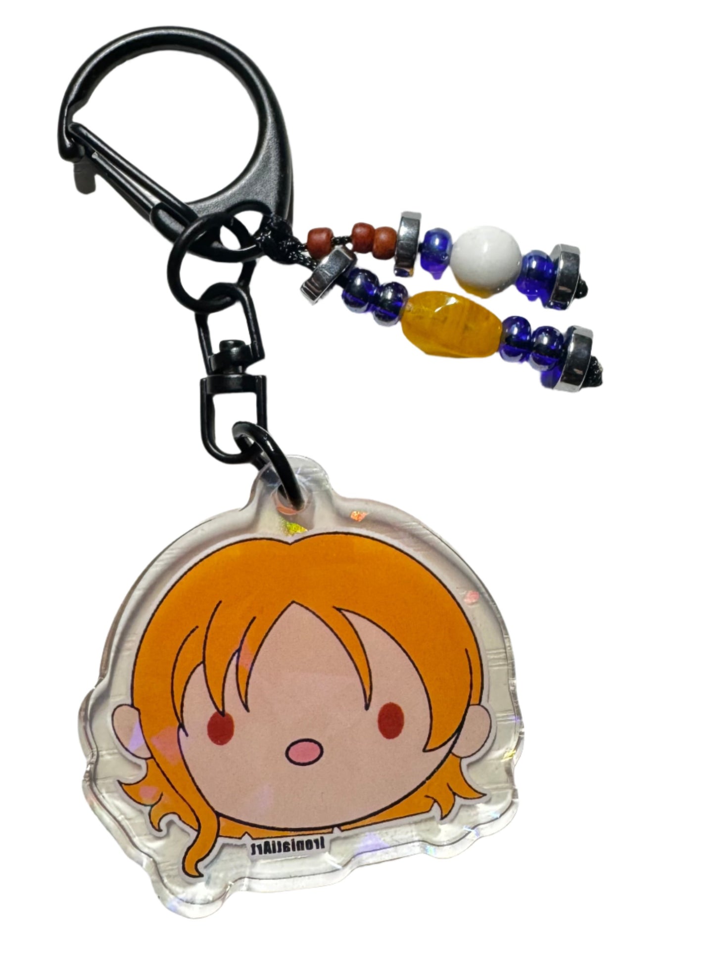 Custom Clear Acrylic Keychains - One Piece