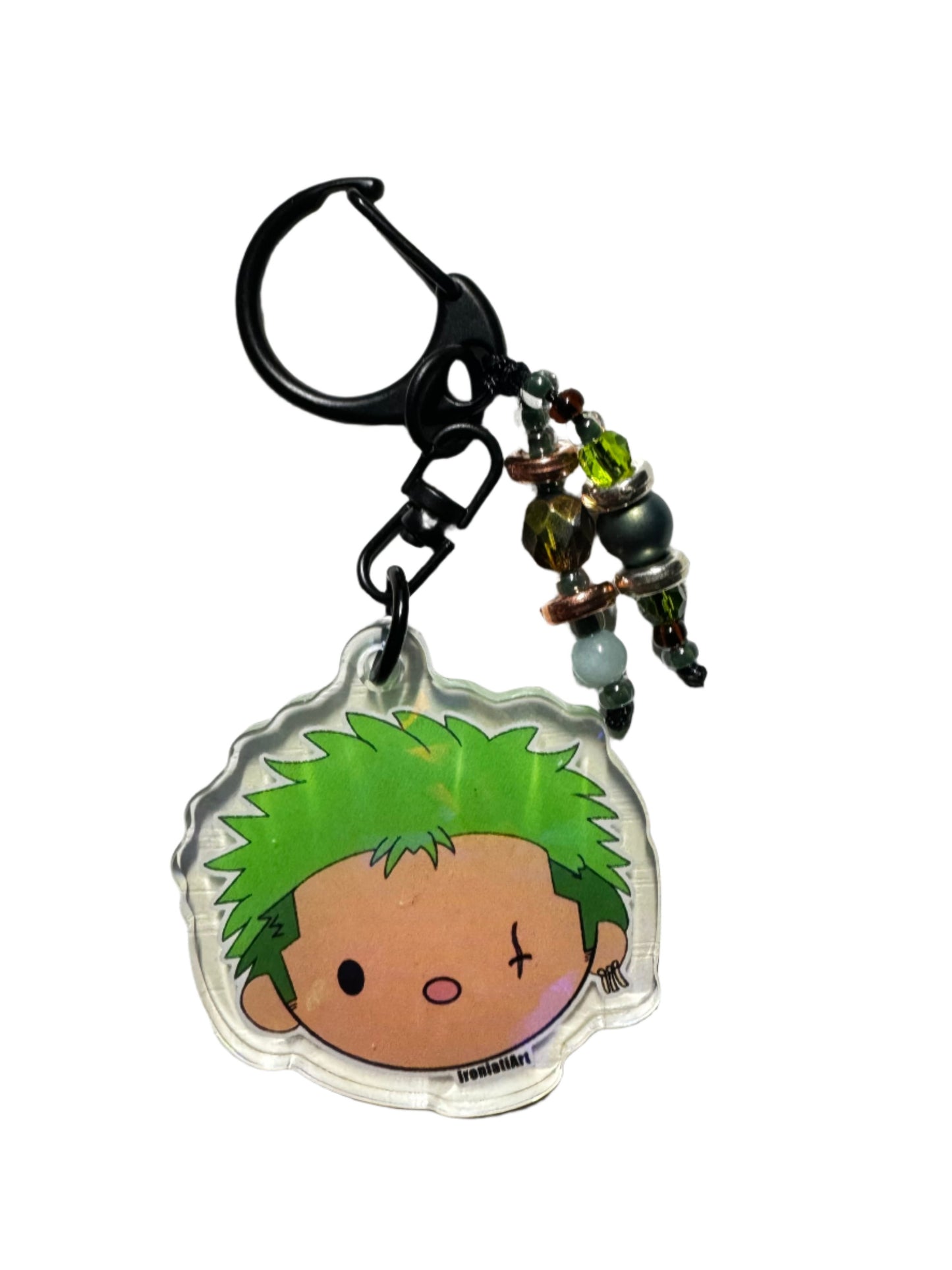 Custom Clear Acrylic Keychains - One Piece