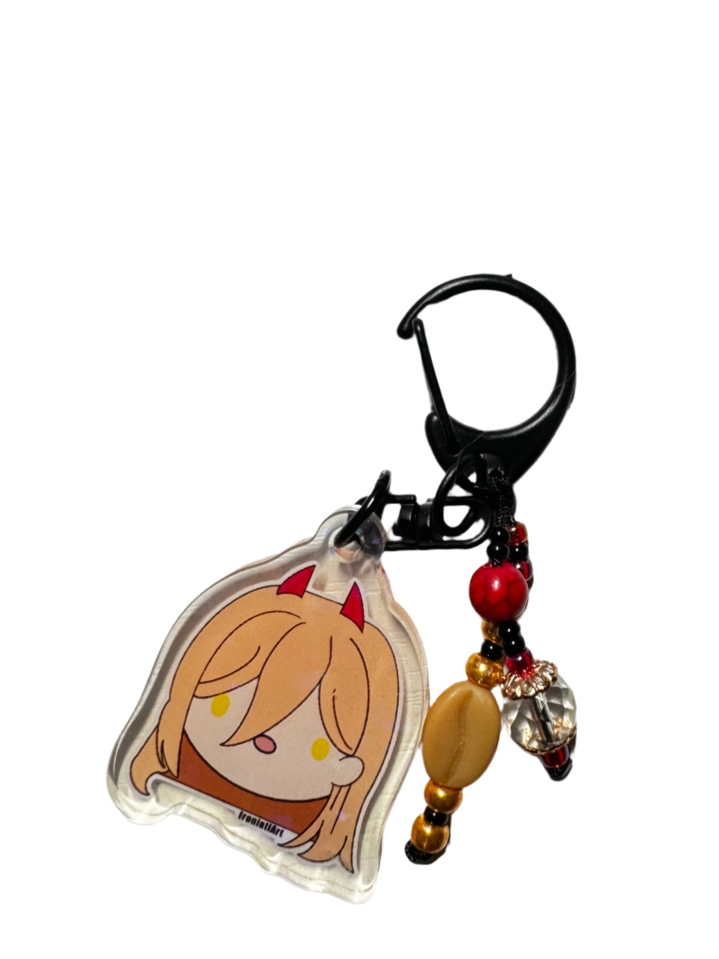 Custom Clear Acrylic Keychains - Chainsaw Man