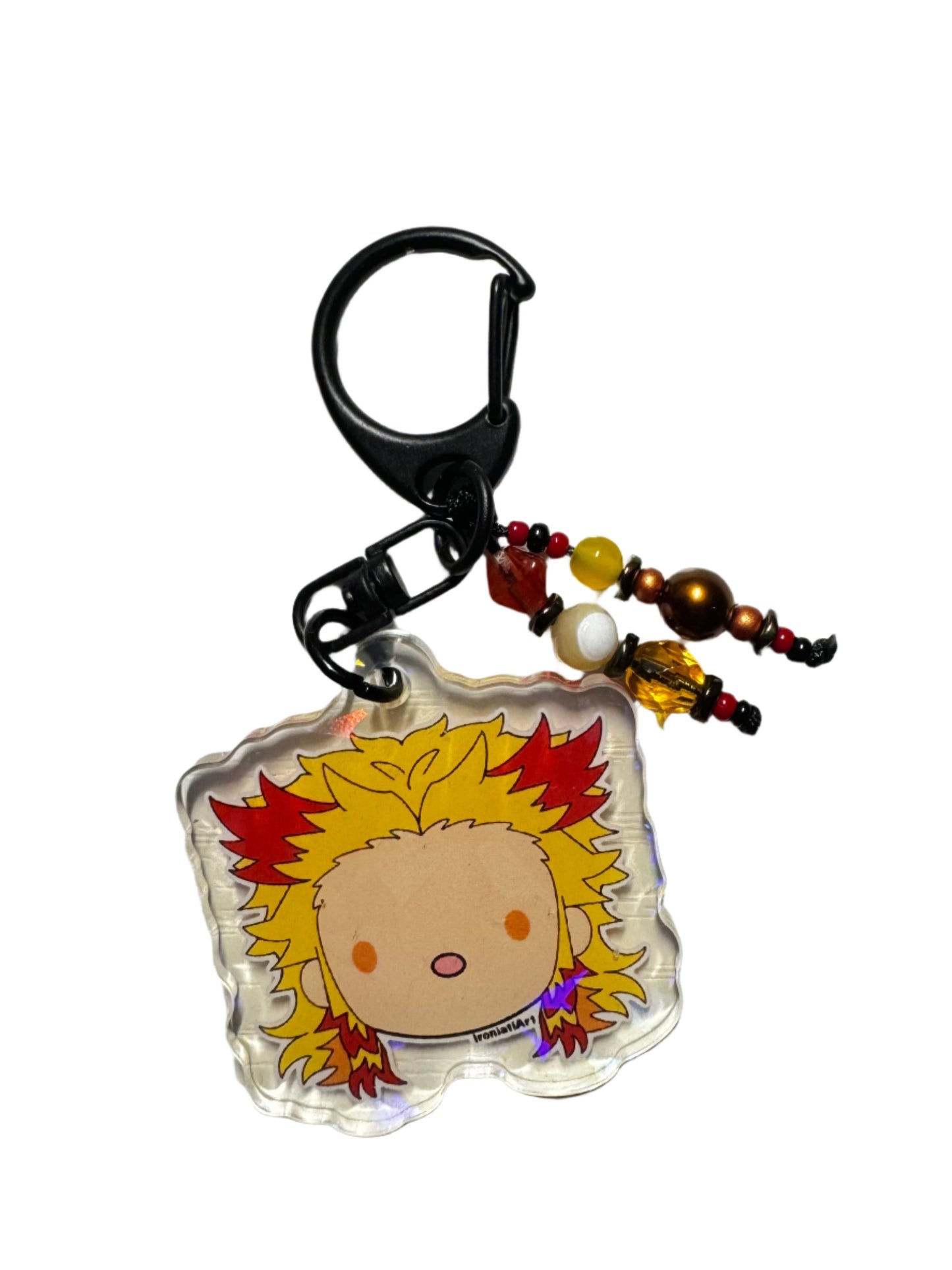 Custom Clear Acrylic Keychains - Demon Slayer