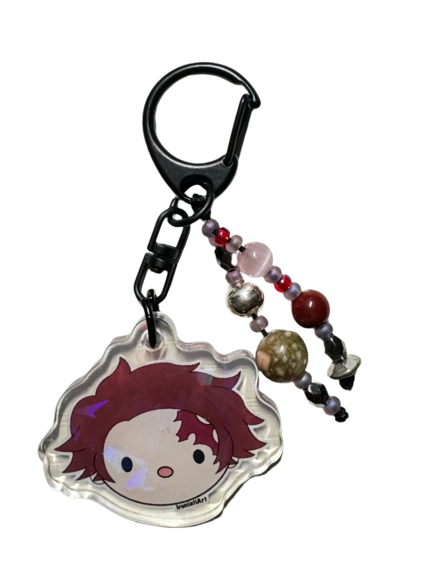 Custom Clear Acrylic Keychains - Demon Slayer