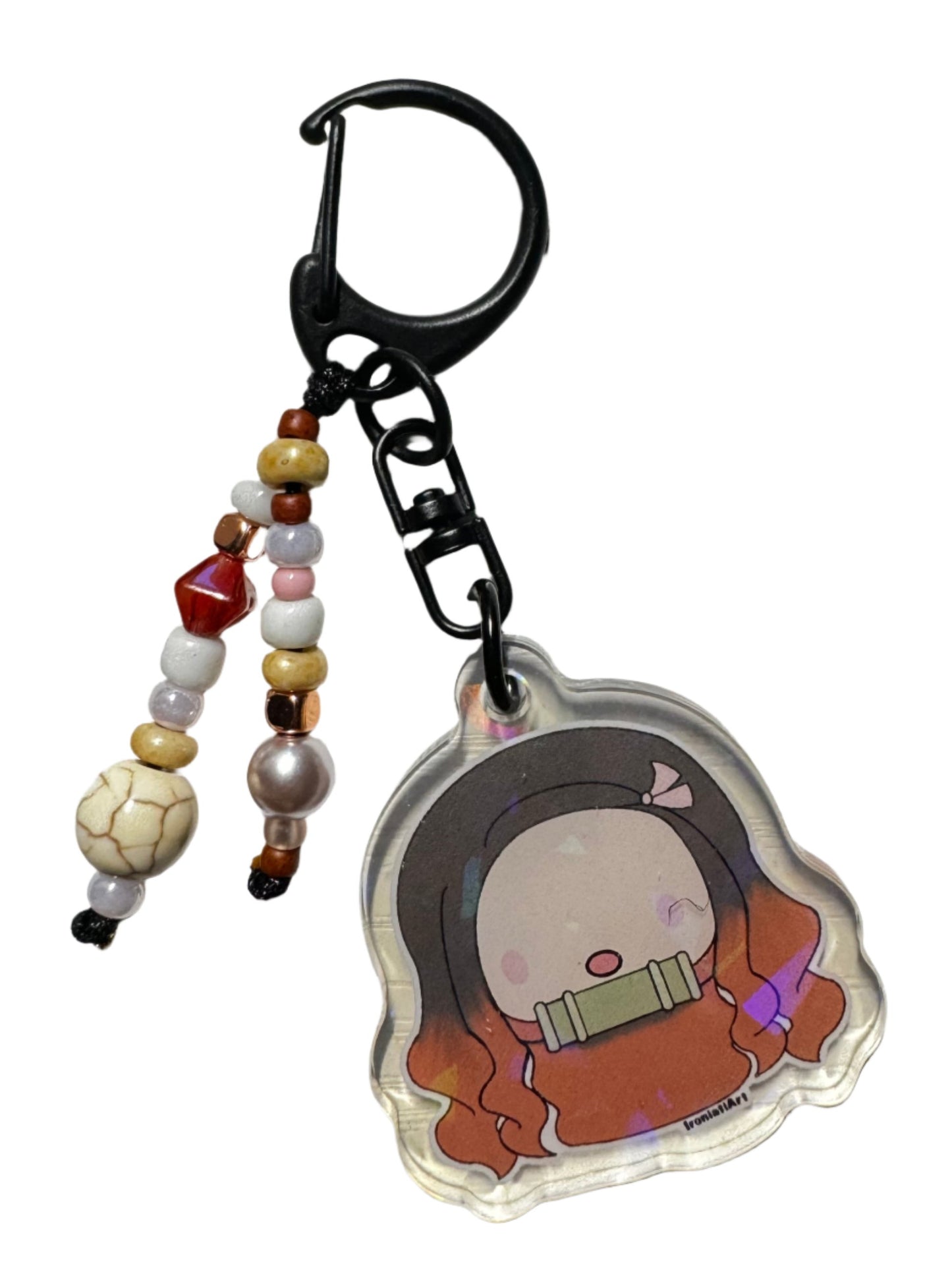 Custom Clear Acrylic Keychains - Demon Slayer