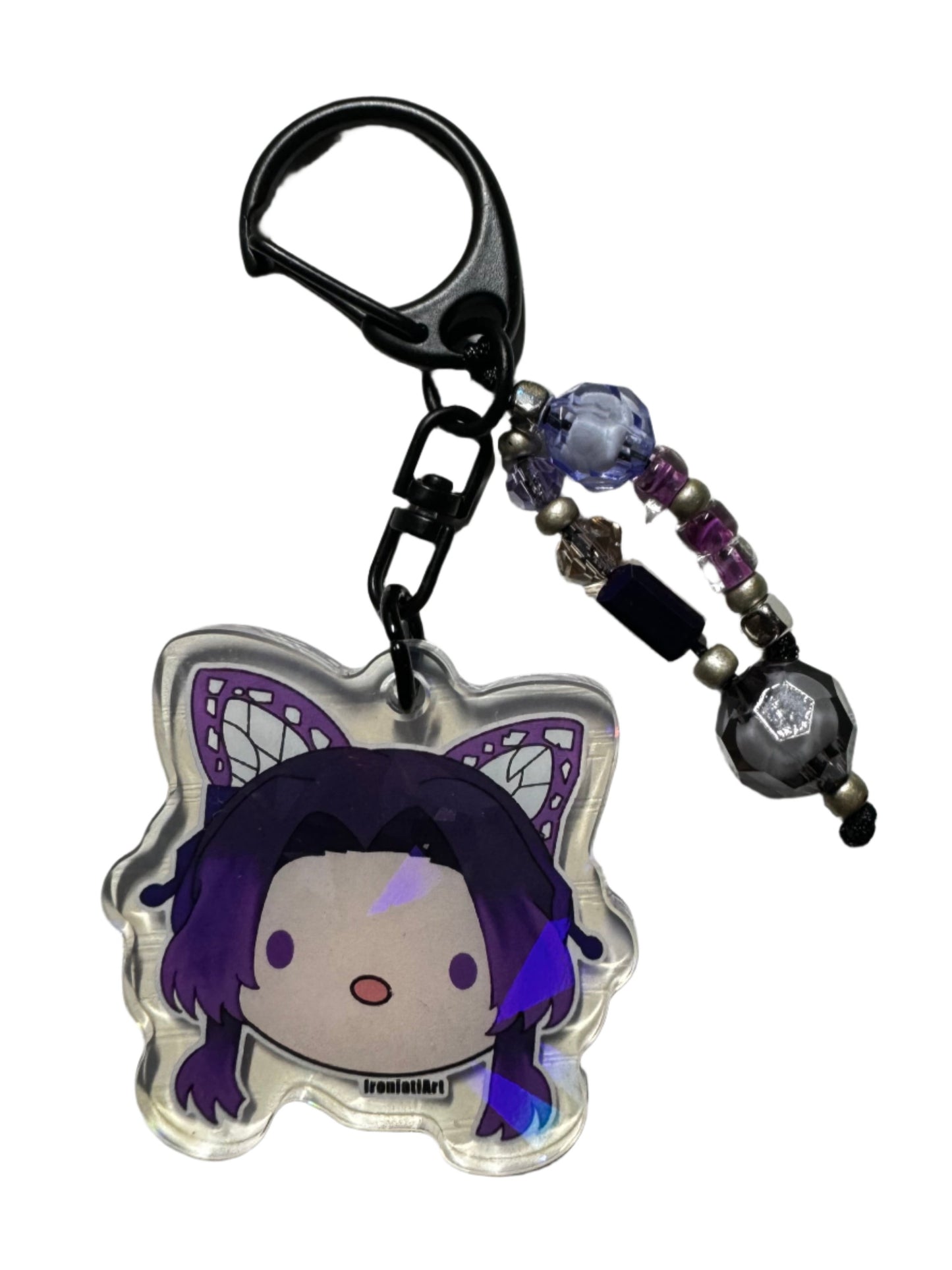 Custom Clear Acrylic Keychains - Demon Slayer